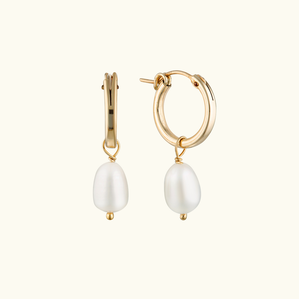 Toilet paper 2025 pearl earrings