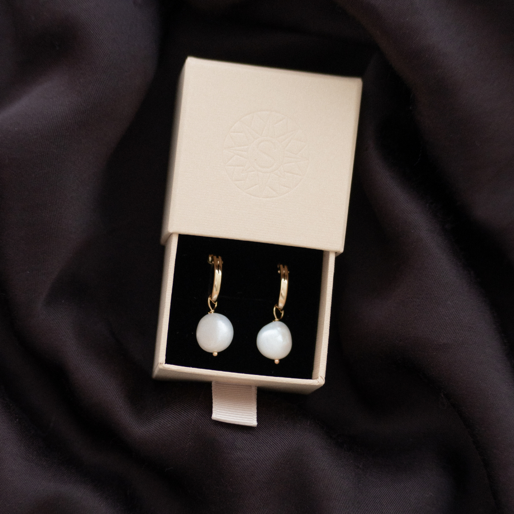 Baroque Pearl Earrings