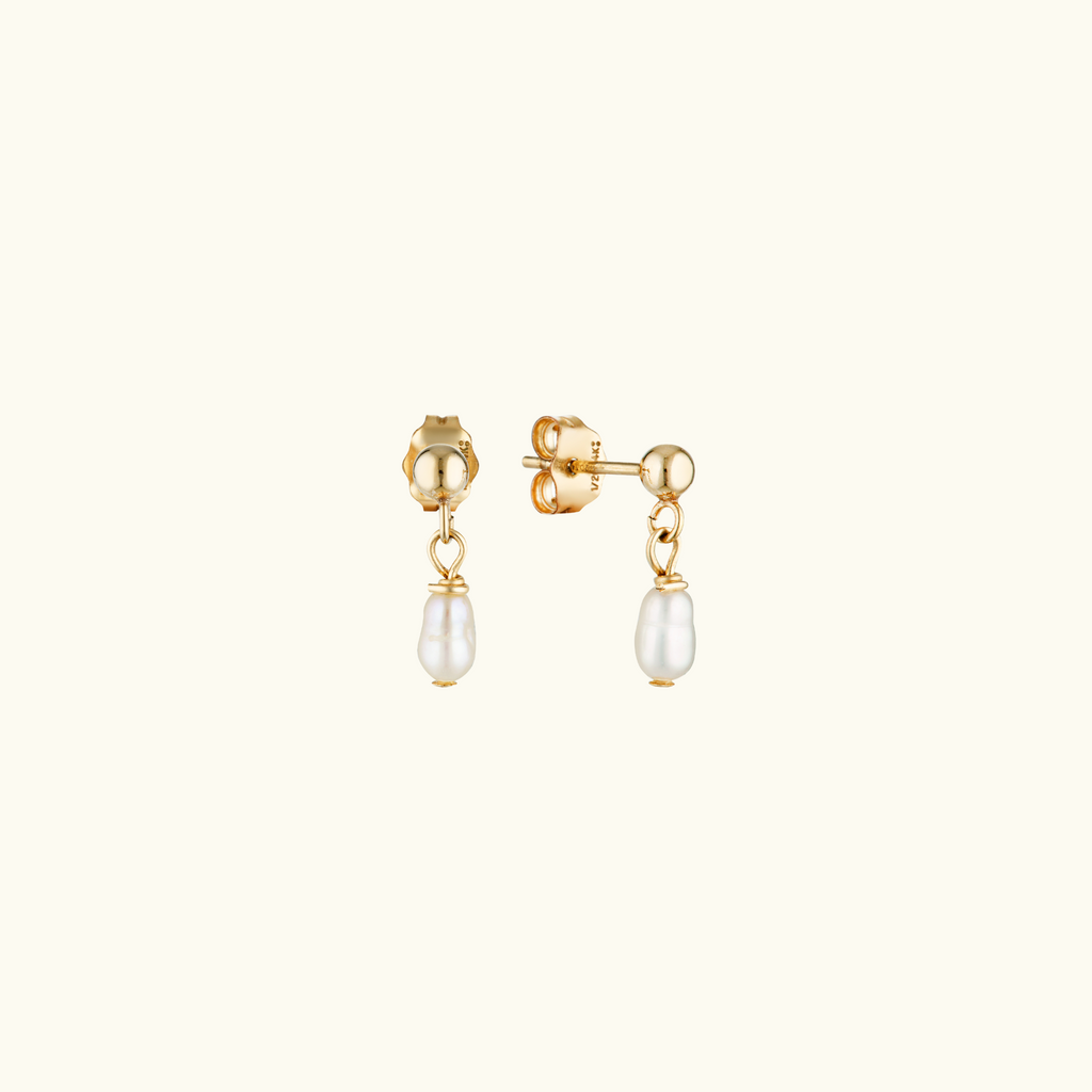 Mini Pearl Drop Studs