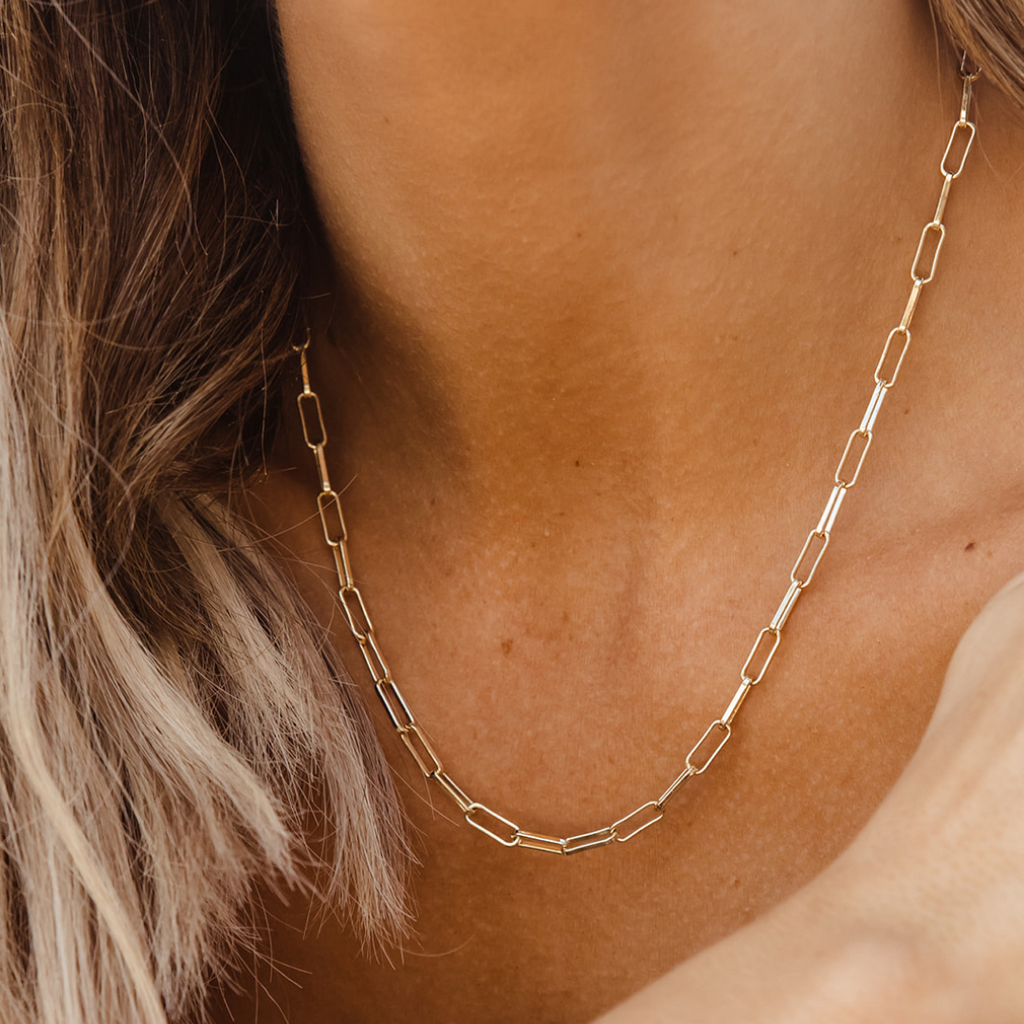 Chunky Paperclip Chain