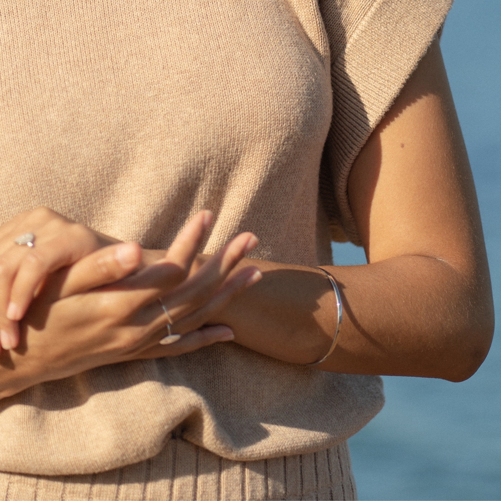 Fine Bangle in Silver