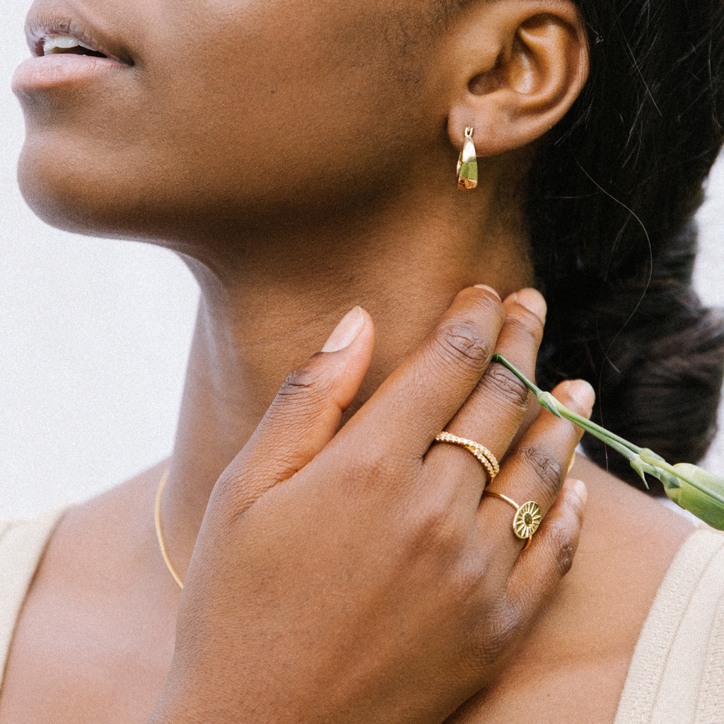 Crossover Pave Band - FINAL SALE