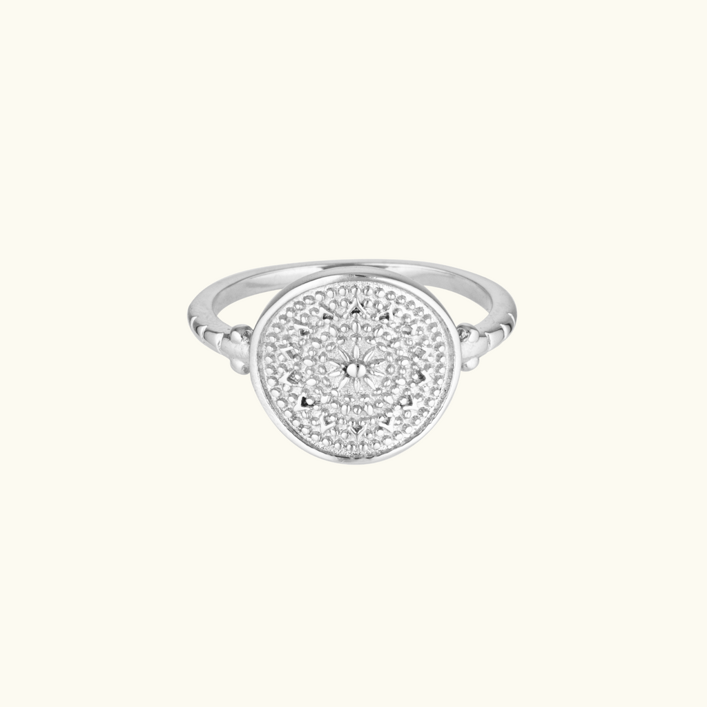 Coin Ring Silver - FINAL SALE