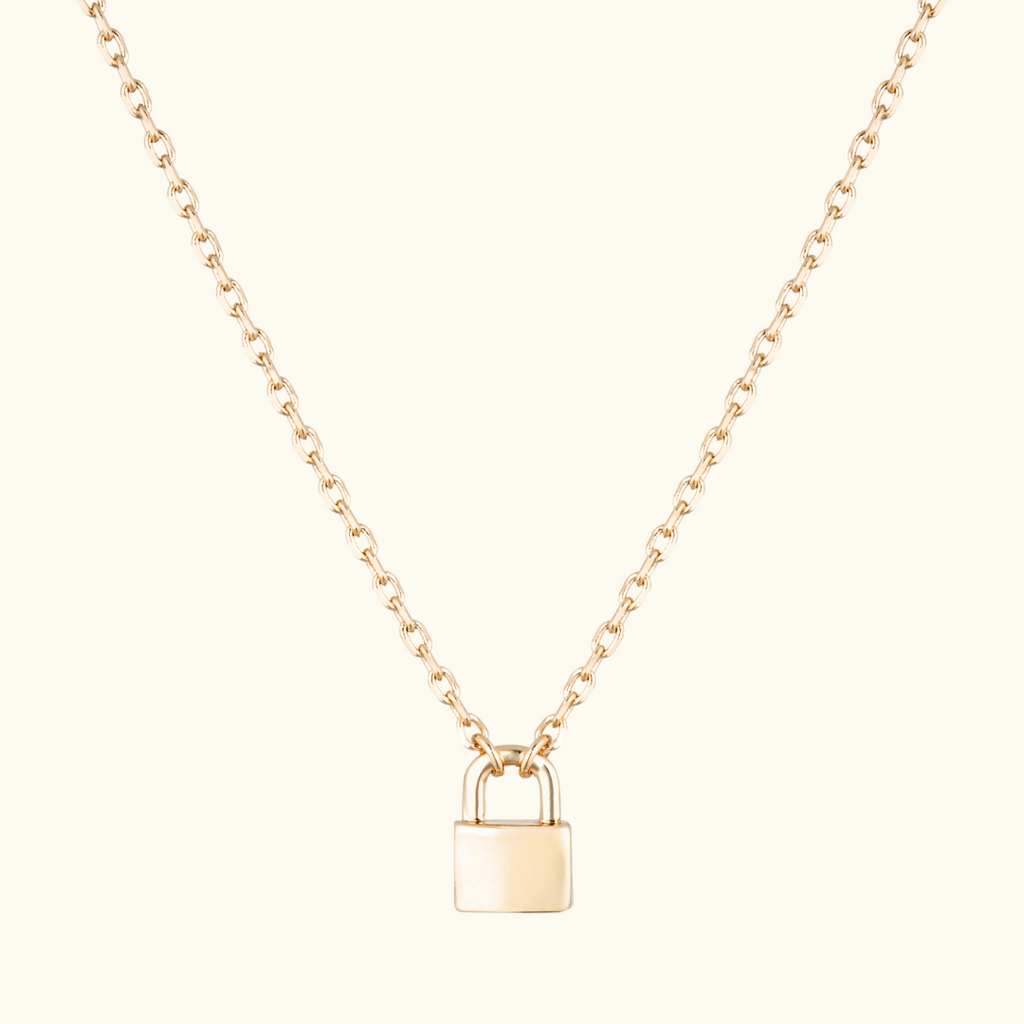 Mini Padlock Necklace