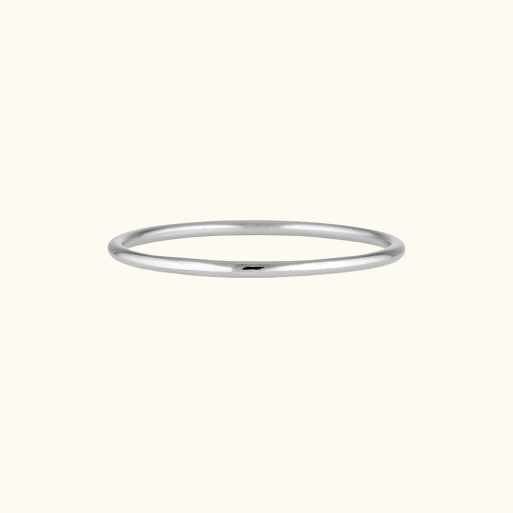 Dainty Stacking Ring Silver - FINAL SALE