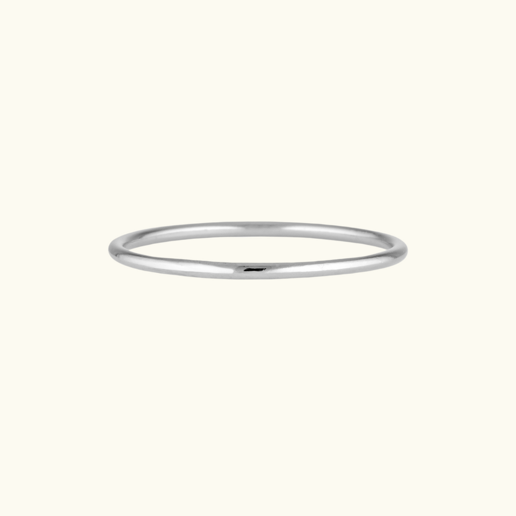 Dainty Stacking Ring in Silver
