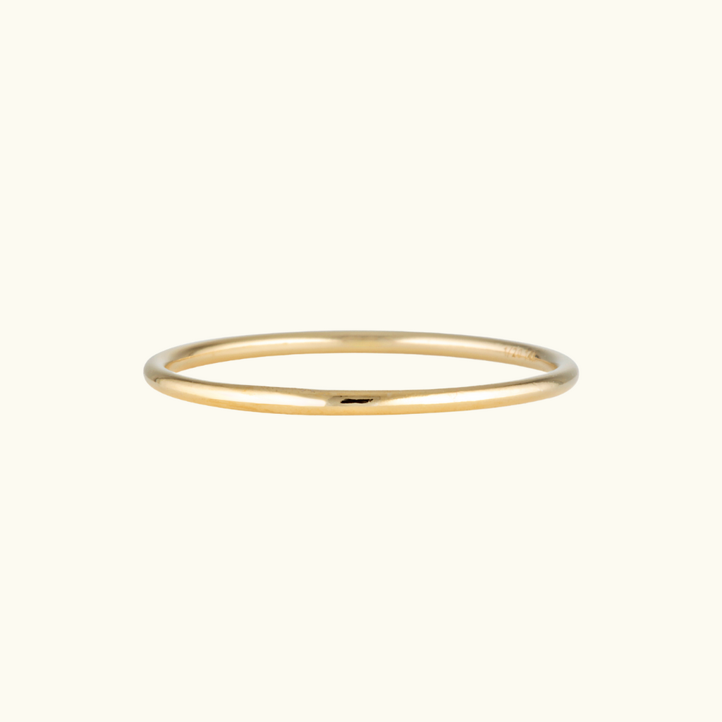 Dainty gold stacking rings deals